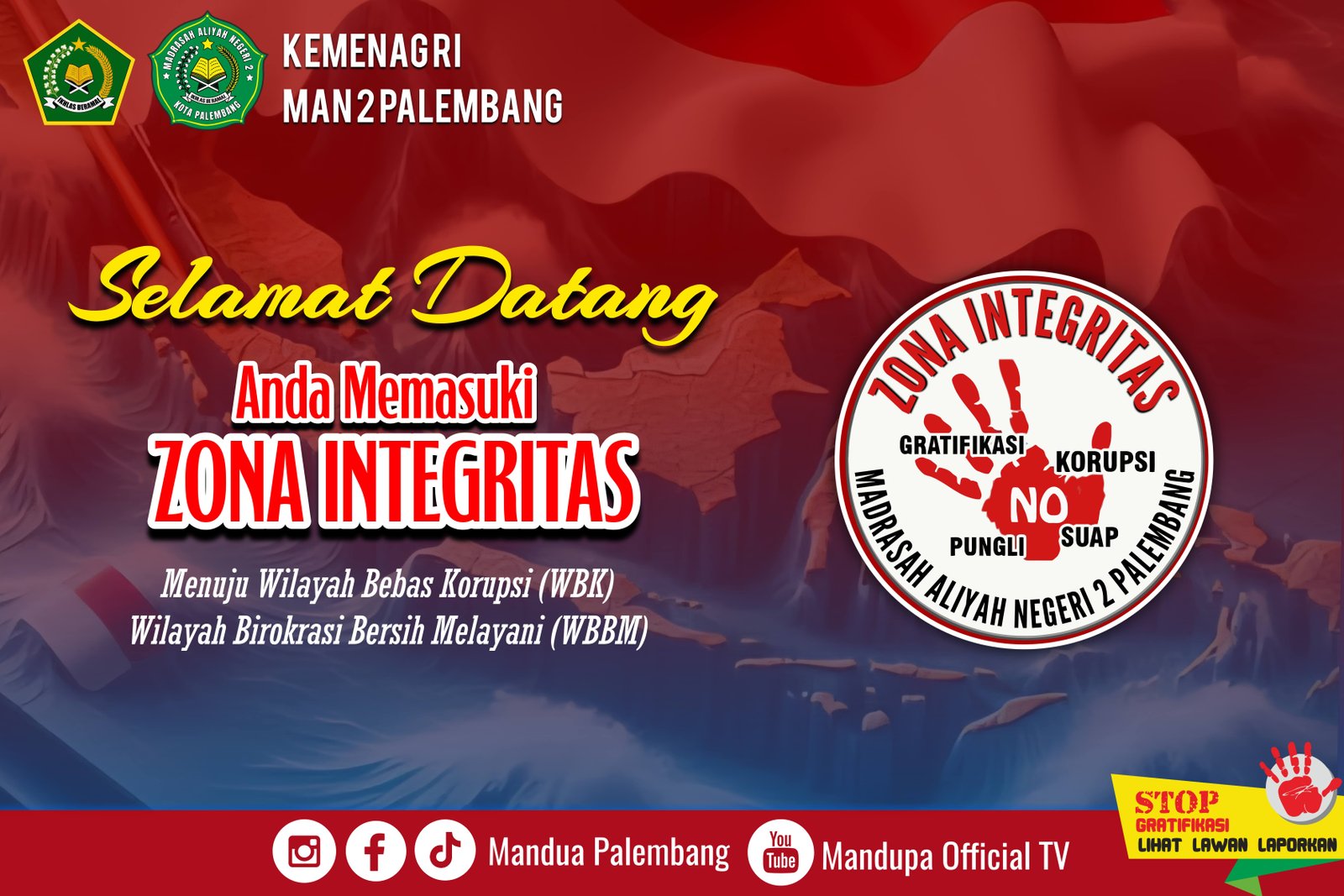 Selamat Datang ZI - MAN 2 Palembang